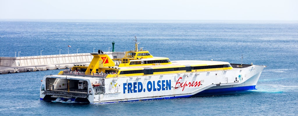Rückfahrkarte mit Fred Olsen nach Gran Canaria
