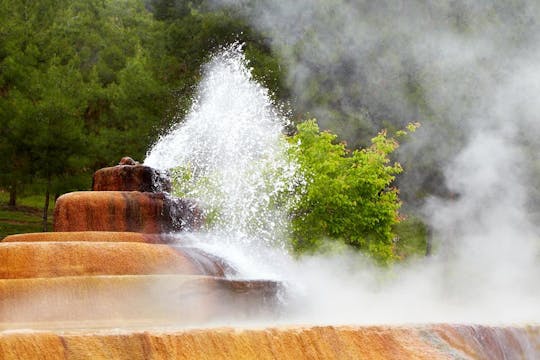 Spa de aguas rojas de Pamukkale y tratamiento de relajación con recogida