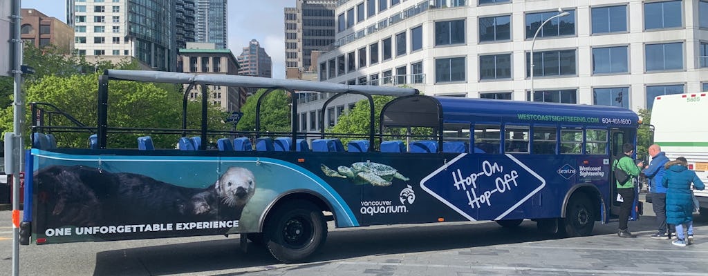 Vancouver hop-on, hop-off 24 or 48-hour sightseeing pass