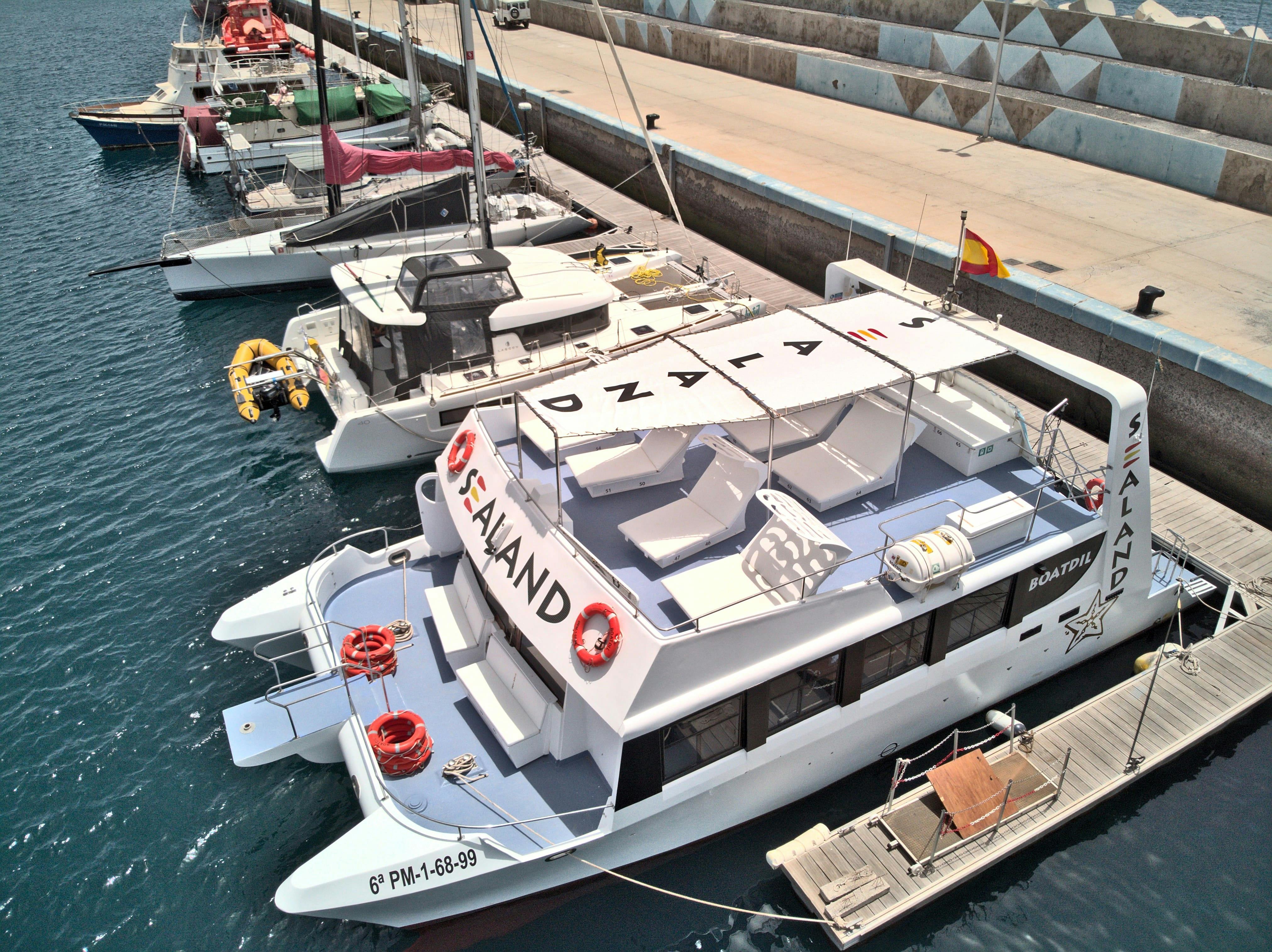 Expérience en catamaran à Fuerteventura Tuineje Bay