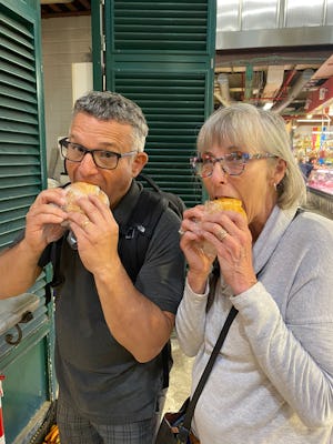 Semi-private food tour of the Central Market in Florence