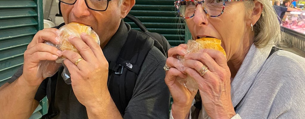 Semi-private food tour of the Central Market in Florence