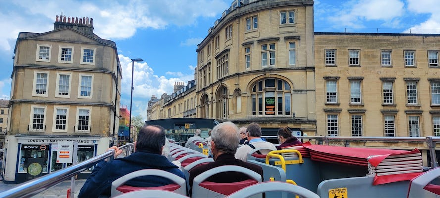 Wycieczka odkrywająca Bath z możliwością wsiadania i wysiadania autobusem Tootbus