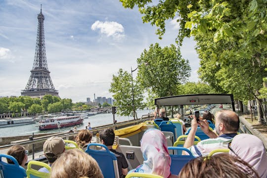 Tour alla scoperta di Parigi in autobus hop-on hop-off