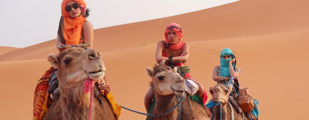 Tour privato di 3 giorni nel deserto da Marrakech a Merzouga