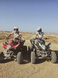 Приключение на квадроциклах на полдня в пустыне Агафай из Марракеша