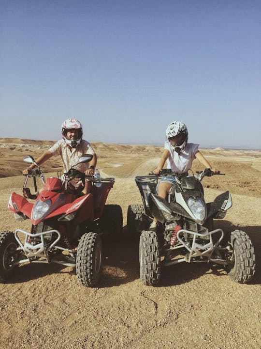 Aventura en quad de medio día en el desierto de Agafay desde Marrakech