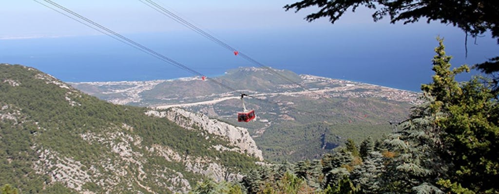Tahtali cable car with shuttle from Kemer