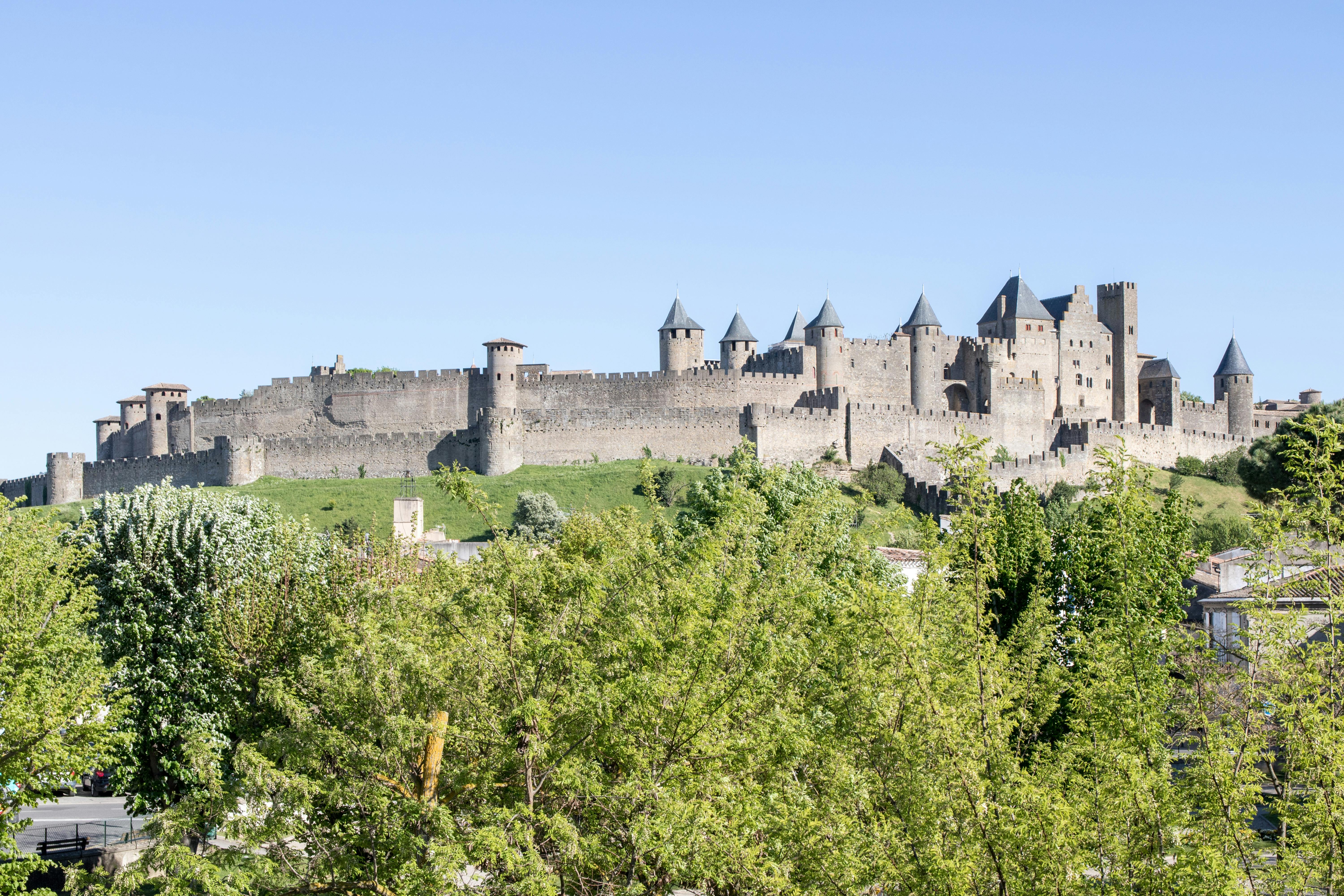 Château Comtal i Carcassonne