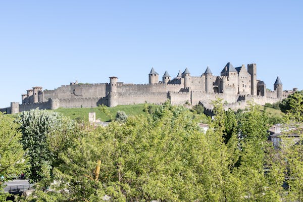 Château Comtal em Carcassonne
