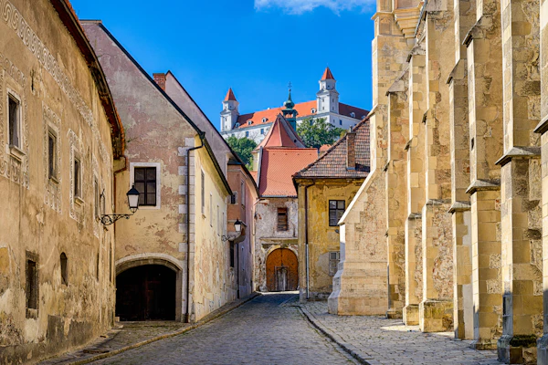 Oude binnenstad van Bratislava