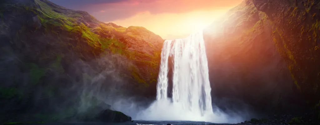 Skógafoss Waterfall