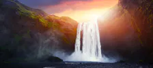 Skógafoss Waterfall