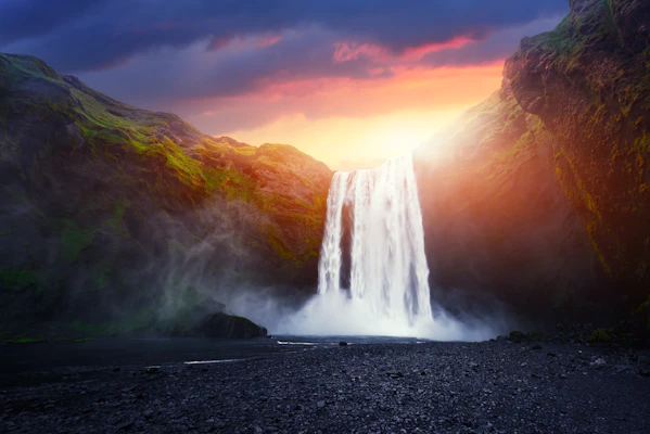 Skógafoss Waterfall