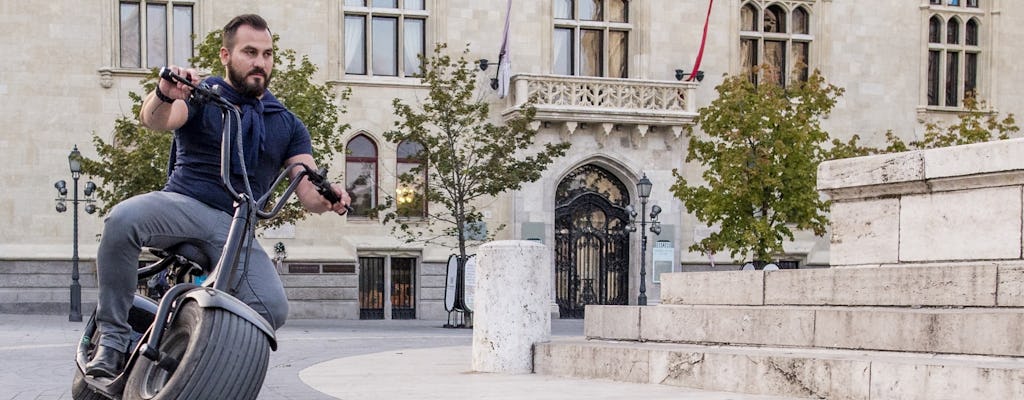 Visite du quartier du château de Buda en MonsteRoller