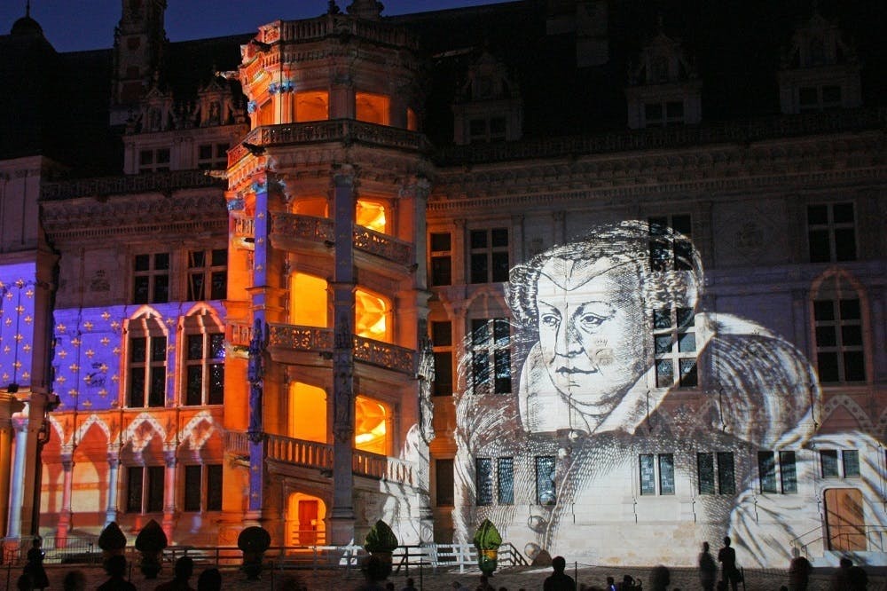 Biglietto salta fila Château de Blois con spettacolo di suoni e luci