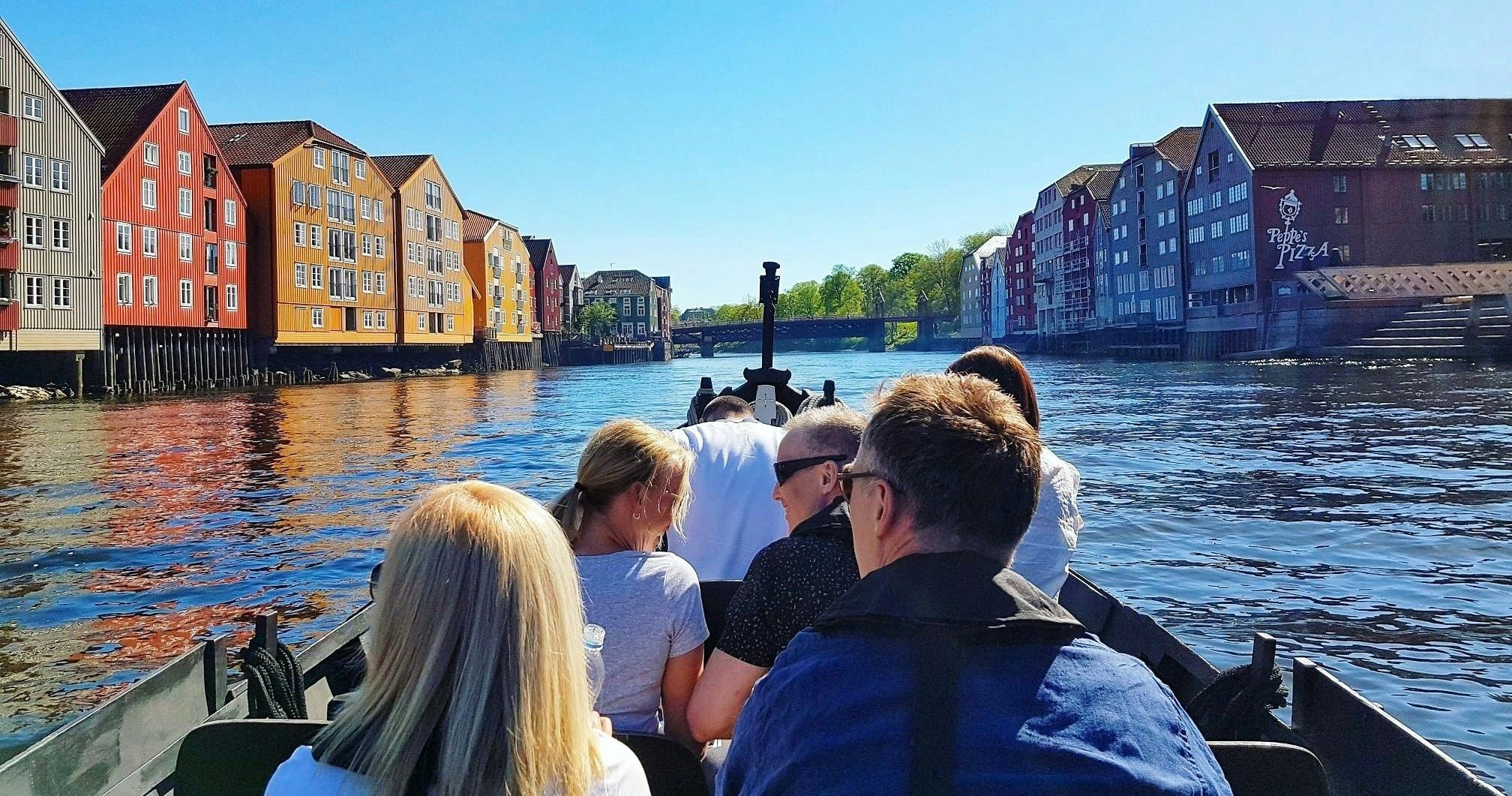 River Nidelva private boat guided sightseeing tour
