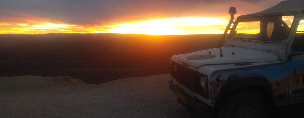 Eilat mountains sunset tour