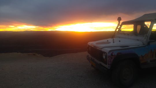 Excursion au coucher du soleil dans les montagnes d'Eilat