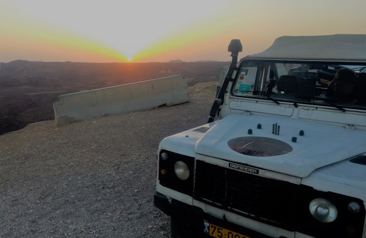 Eilat mountains sunset tour