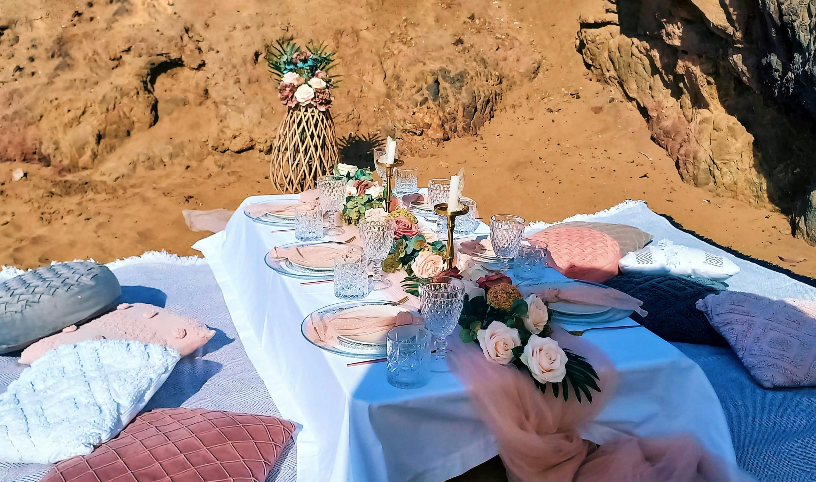 Fuerteventura Group Beach Picnic