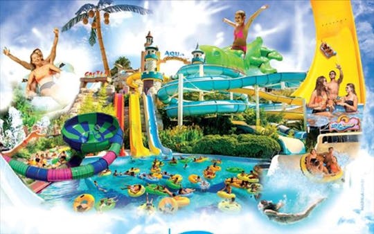 Aquafantasy entrance tickets with transfer from Kusadasi