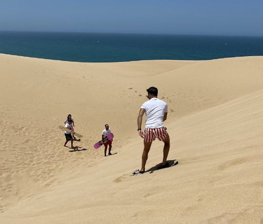 Sandboarden begeleide ervaring van Agadir