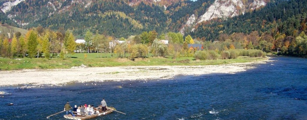 Eendaagse tour door de Dunajec-rivierkloof en thermale baden vanuit Krakau
