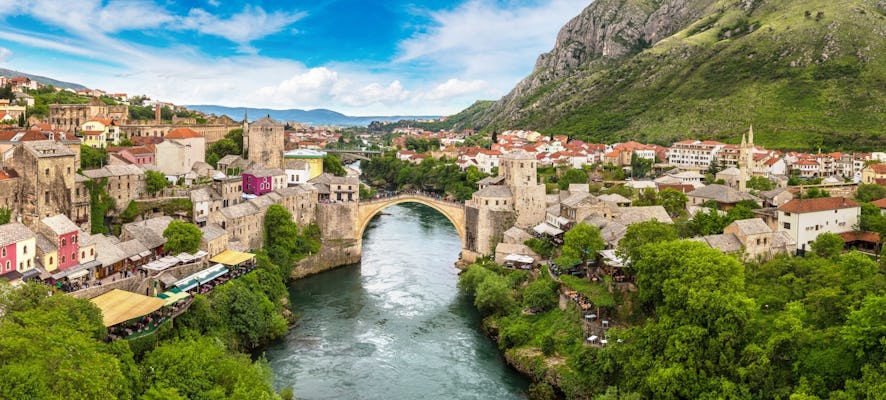 Gita di un giorno alle cascate di Kravice e Mostar da Dubrovnik