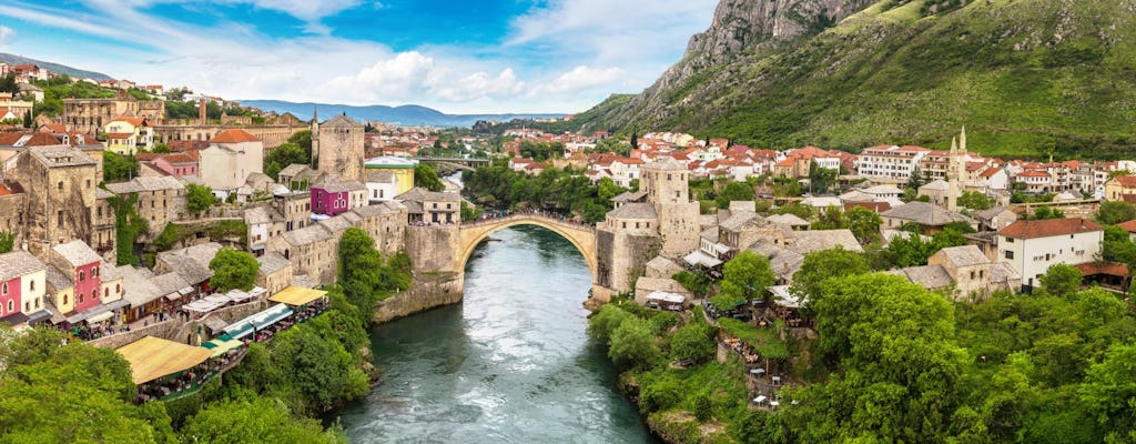 Ganztägiger Ausflug zu den Kravice-Wasserfällen und Mostar ab Dubrovnik