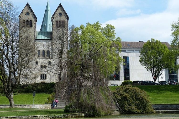 Self guided tour with interactive city game of Paderborn