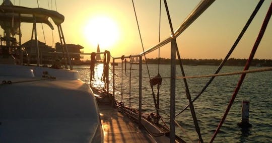 Key West Bootsfahrt bei Sonnenuntergang mit Champagnerverkostung