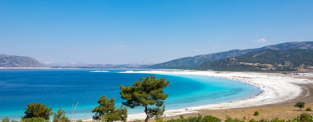 Sommertour durch Pamukkale und Hierapolis mit Salda-See