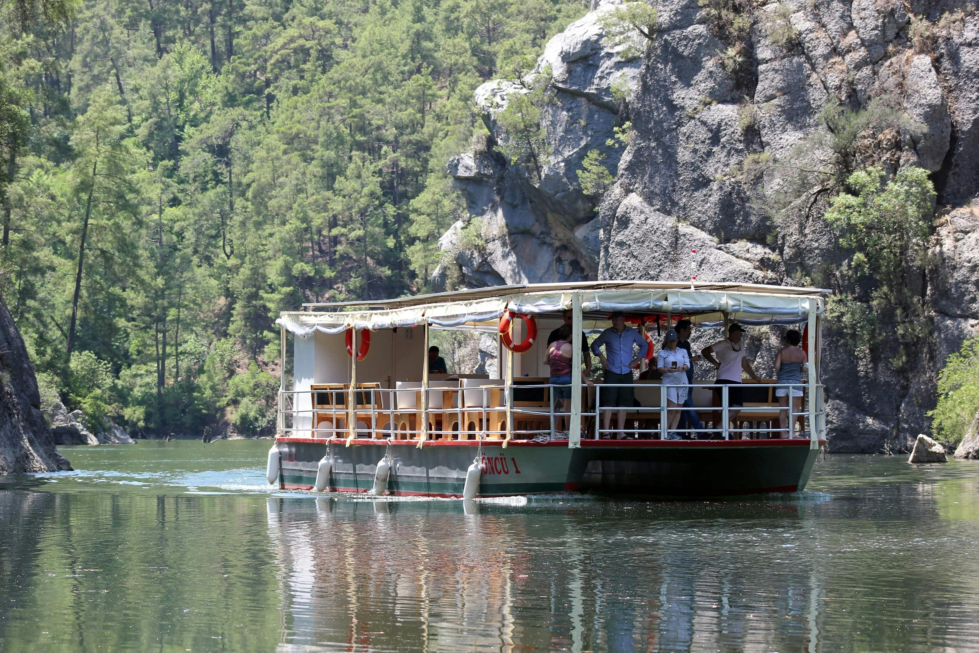 Lake Karacaören Boat Cruise & Visit to Karatas Cave
