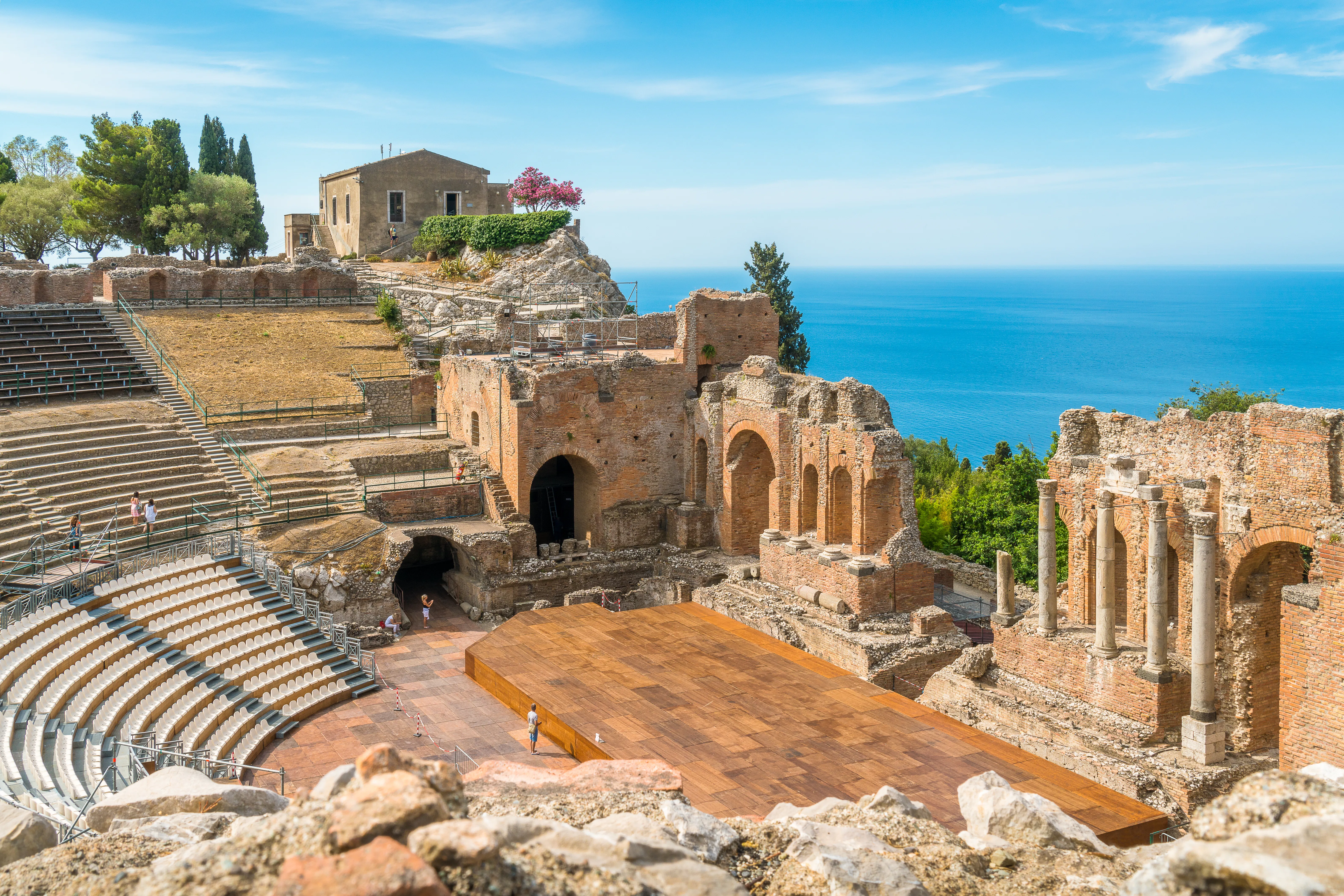 Het oude theater van Taormina