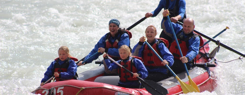 Tour di rafting sull'autostrada Athabasca