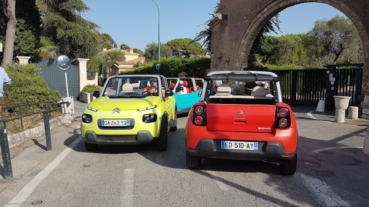 4-hour road trip from Nice to Monaco in an electric convertible