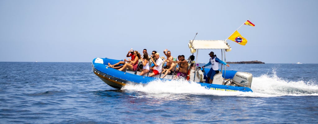 Morskie safari na Teneryfie od Puerto Colón do Los Gigantes