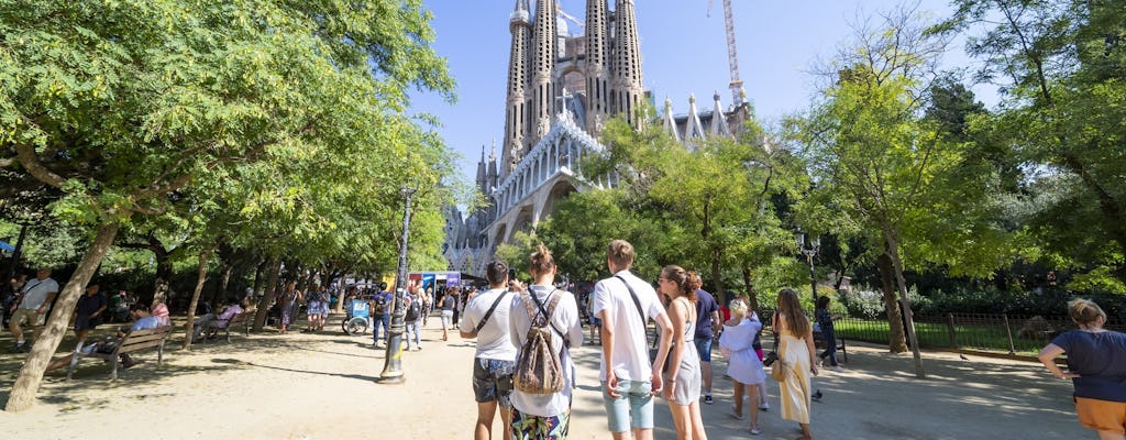 Bilhetes de entrada para a Sagrada Família e tour para pequenos grupos