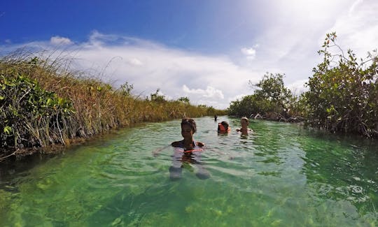 Excursão guiada de Sian Ka'an Muyil