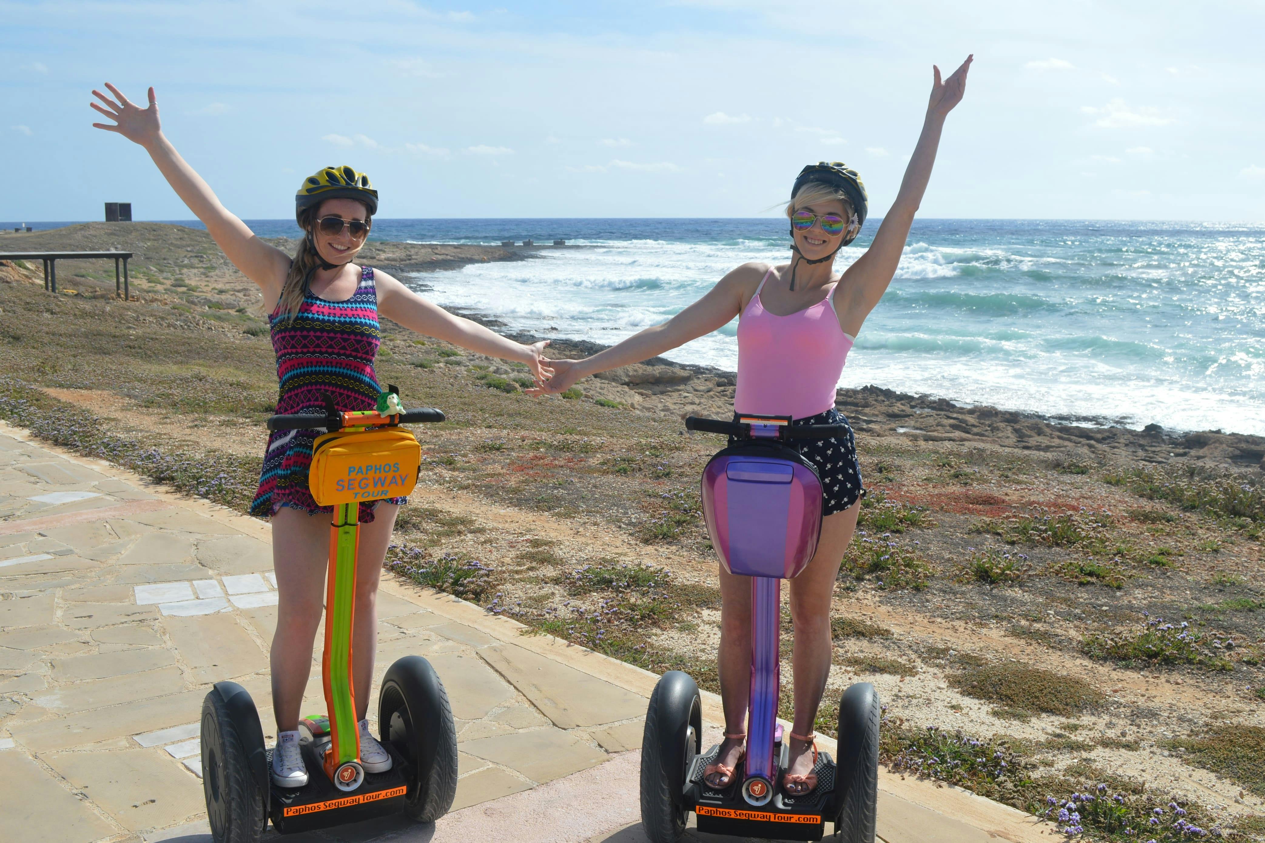 Paphos Electric Scooter Small Group Tour Ticket