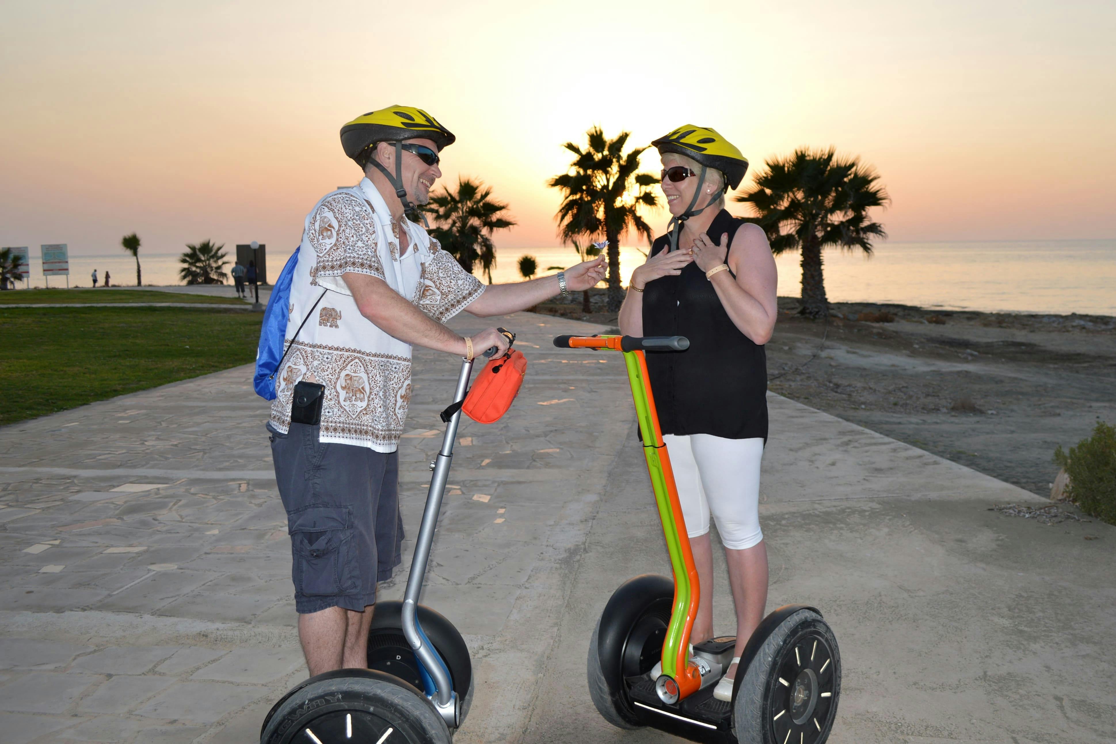 Paphos Electric Scooter Small Group Tour Ticket