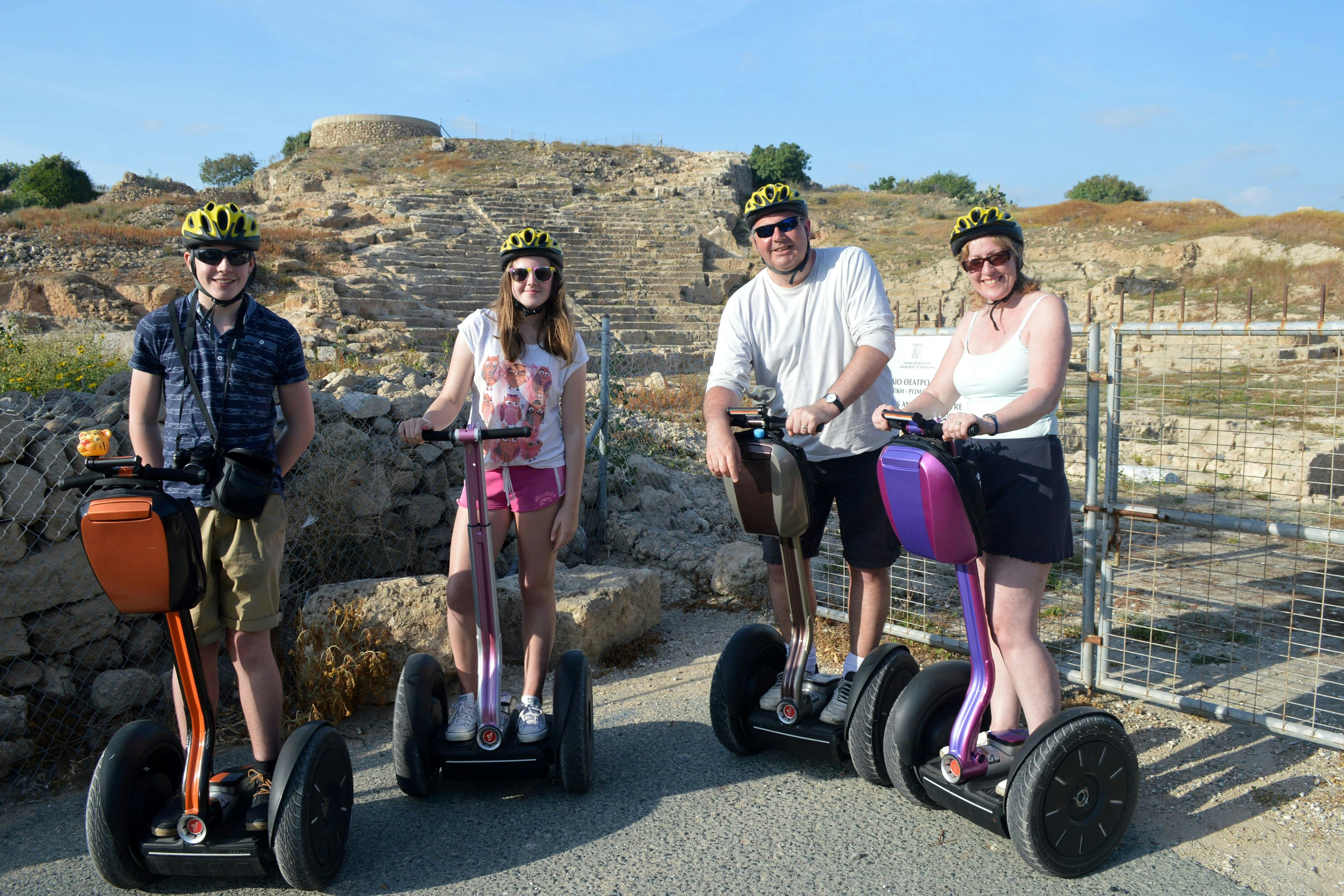 Paphos Electric Scooter Small Group Tour Ticket