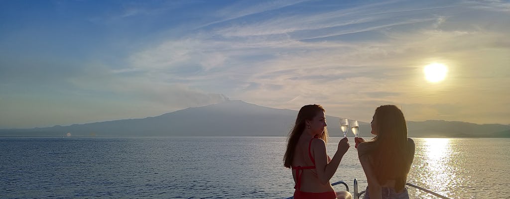 Private Sunset Boat Tour of Taormina Bay