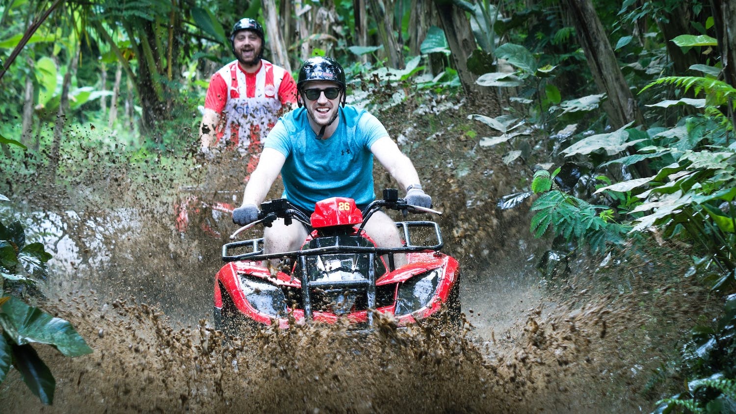 Bali Quad bike e aventura combinada de rafting