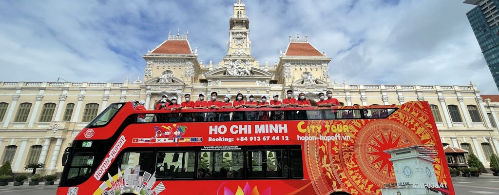Excursão de ônibus hop-on hop-off na cidade de Ho Chi Minh