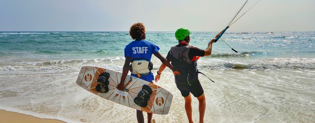 Leçon de kite surf au Cap-Vert avec Atlantic Star