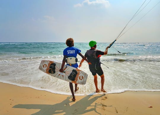 Leçon de kite surf au Cap-Vert avec Atlantic Star