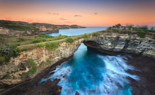 Visita guiada privada de día completo al oeste de Nusa Penida desde Bali