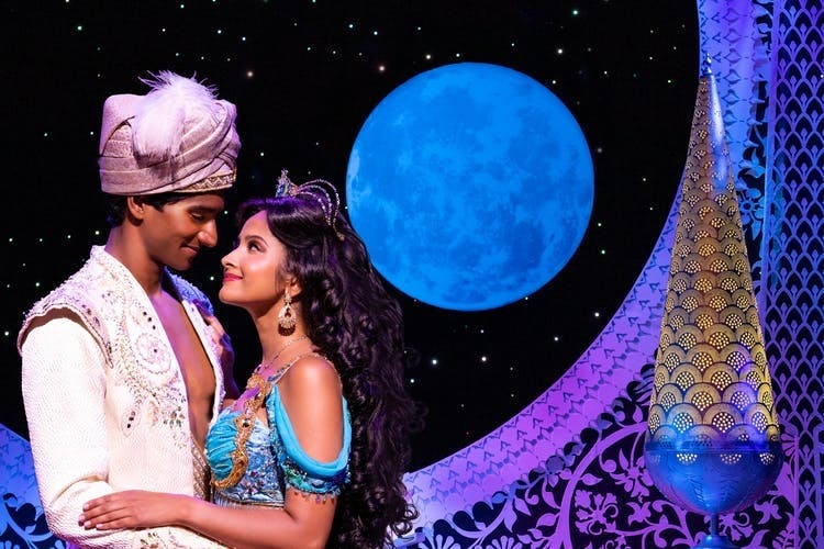 Broadway-billetter til Aladdin